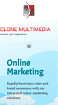 Mobile Screenshot of clonemultimedia.com