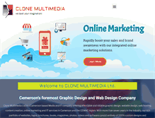 Tablet Screenshot of clonemultimedia.com